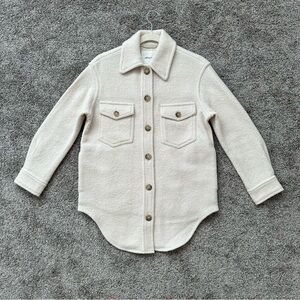 nwot aritzia wilfred ganna shirt jacket